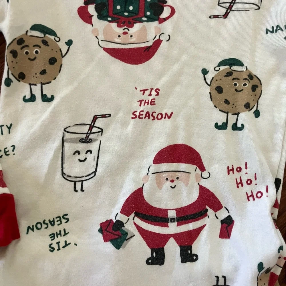 Carters Christmas Pajamas Kids sz 4 and 5 Bundle